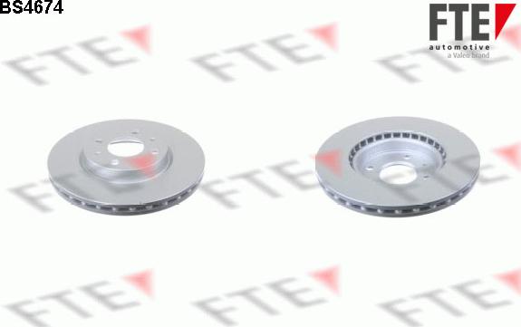 FTE 9072020 - Тормозной диск autosila-amz.com