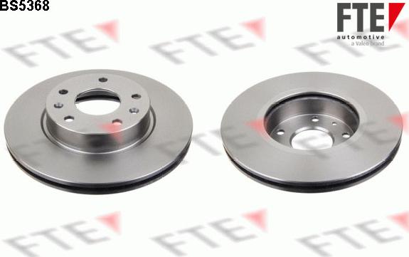 FTE BS5368 - Тормозной диск autosila-amz.com