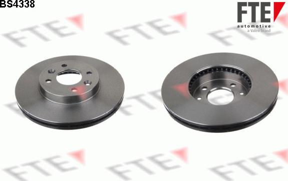 FTE BS4338 - Тормозной диск autosila-amz.com