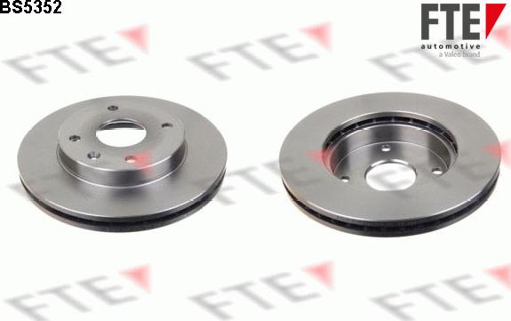 FTE 9072135 - Тормозной диск autosila-amz.com