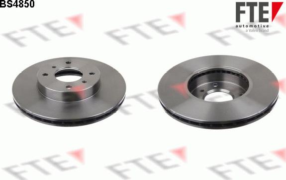 FTE BS4850 - Тормозной диск autosila-amz.com