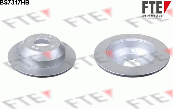 FTE 9072844 - Тормозной диск autosila-amz.com