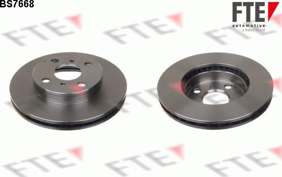 FTE 9072815 - Тормозной диск autosila-amz.com