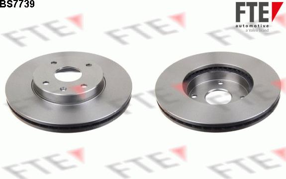 FTE 9072831 - Тормозной диск autosila-amz.com
