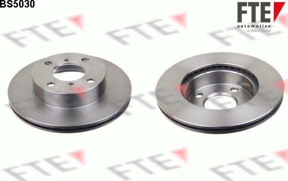 FTE BS5030 - Тормозной диск autosila-amz.com