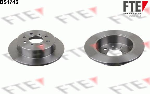FTE 9072354 - Тормозной диск autosila-amz.com