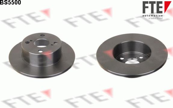 FTE 9072304 - Тормозной диск autosila-amz.com