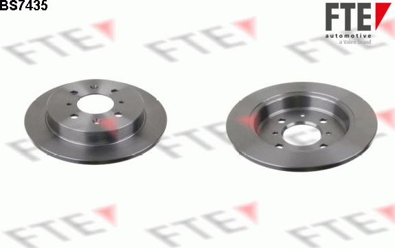 FTE 9072316 - Тормозной диск autosila-amz.com