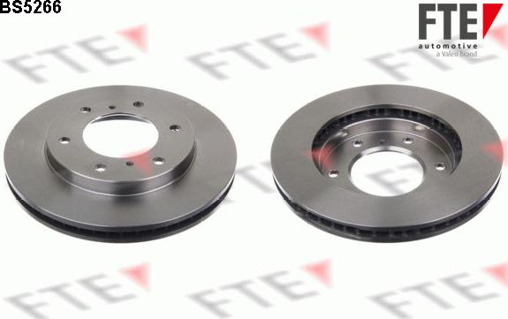 FTE 9072332 - Тормозной диск autosila-amz.com