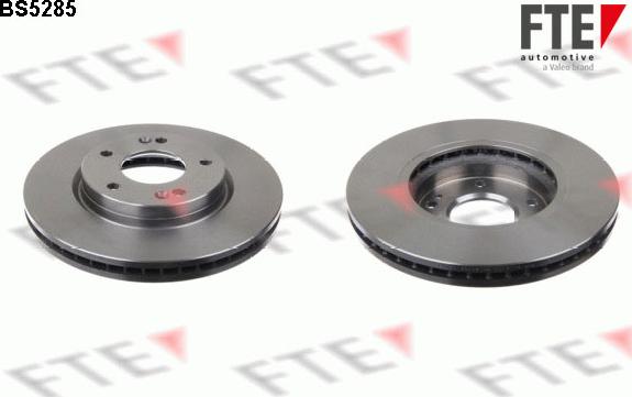FTE 9072321 - Тормозной диск autosila-amz.com