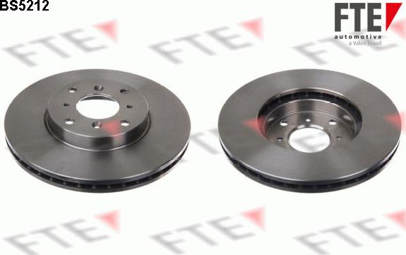 FTE 9072375 - Тормозной диск autosila-amz.com