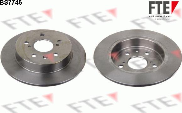 FTE 9072245 - Тормозной диск autosila-amz.com