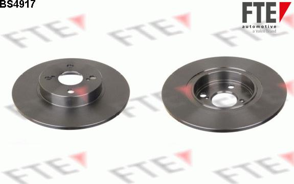 FTE 9072250 - Тормозной диск autosila-amz.com