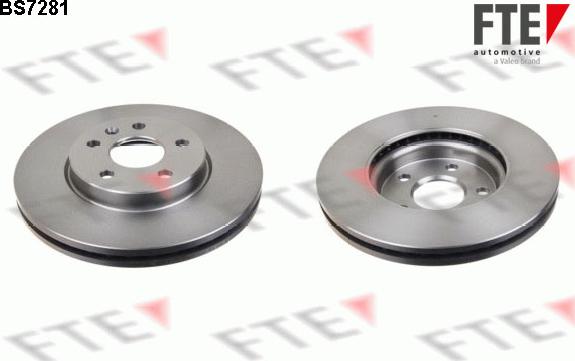 FTE 9072257 - Тормозной диск autosila-amz.com