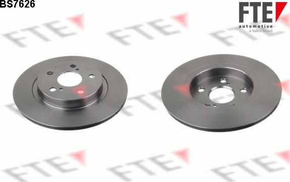 FTE BS7626 - Тормозной диск autosila-amz.com