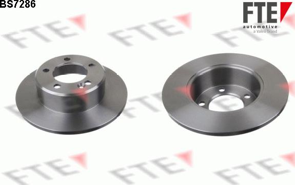 FTE BS7286 - Тормозной диск autosila-amz.com
