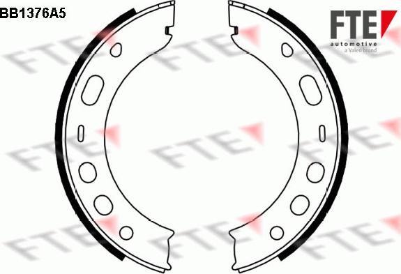 FTE BB1376A5 - Комплект тормозов, ручник, парковка autosila-amz.com