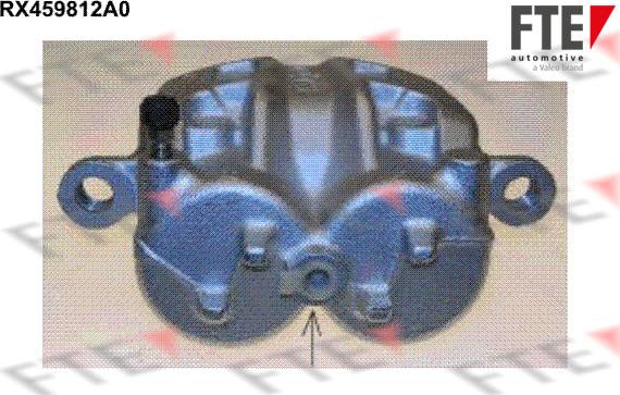 FTE 9291151 - Тормозной суппорт autosila-amz.com