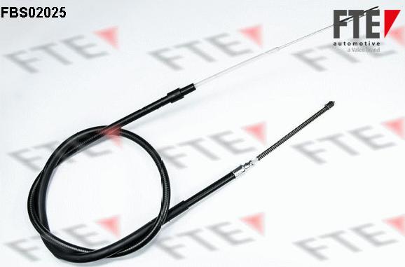 FTE FBS02025 - Тросик, cтояночный тормоз autosila-amz.com