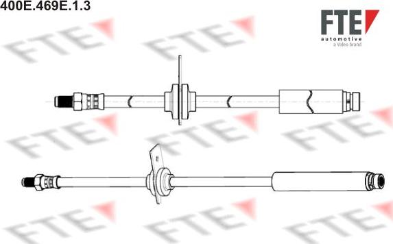 FTE 400E.469E.1.3 - Тормозной шланг autosila-amz.com