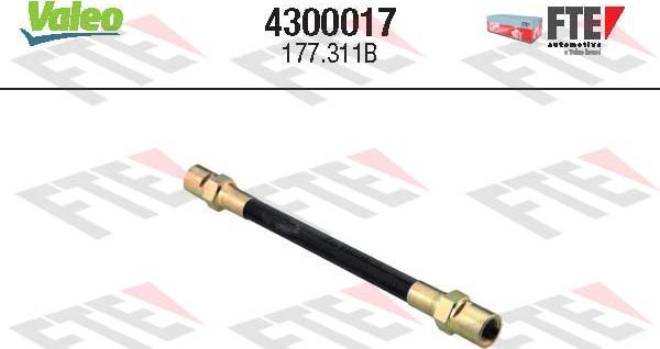 FTE 4300017 - Шланг сцепления autosila-amz.com