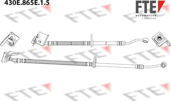 FTE 430E.865E.1.5 - Тормозной шланг autosila-amz.com