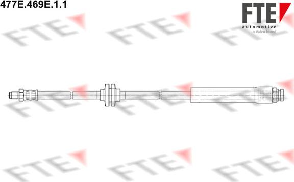 FTE 477E.469E.1.1 - Тормозной шланг autosila-amz.com