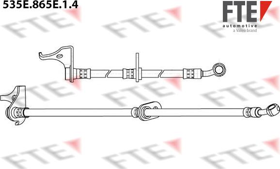 FTE 535E.865E.1.4 - Тормозной шланг autosila-amz.com