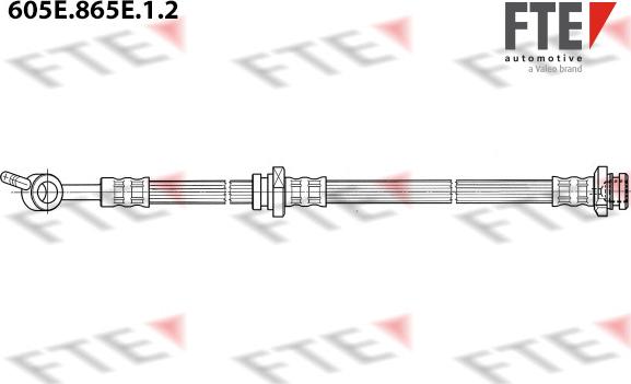 FTE 605E.865E.1.2 - Тормозной шланг autosila-amz.com