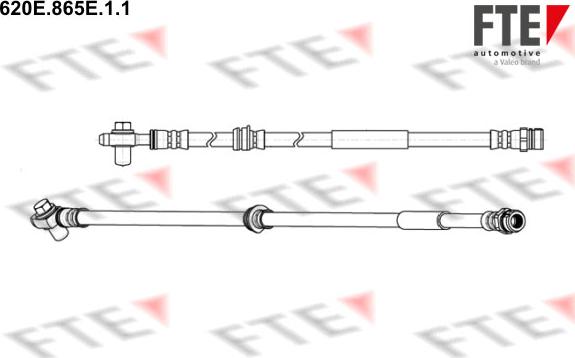 FTE 620E.865E.1.1 - Тормозной шланг autosila-amz.com