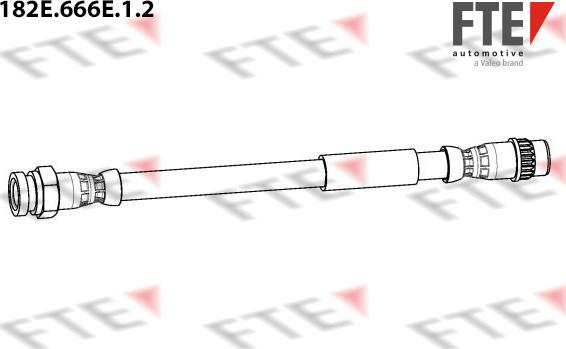 FTE 182E.666E.1.2 - Тормозной шланг autosila-amz.com