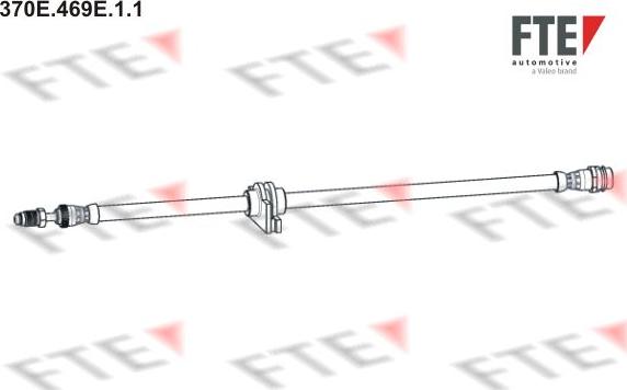 FTE 370E.469E.1.1 - Тормозной шланг autosila-amz.com