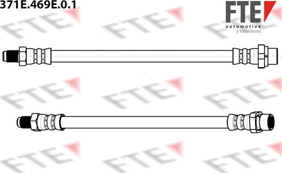 FTE 371E.469E.0.1 - Тормозной шланг autosila-amz.com