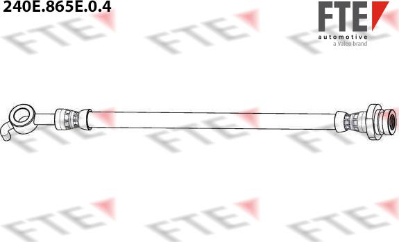 FTE 240E.865E.0.4 - Тормозной шланг autosila-amz.com