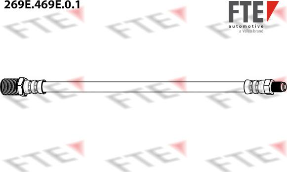 FTE 269E.469E.0.1 - Тормозной шланг autosila-amz.com