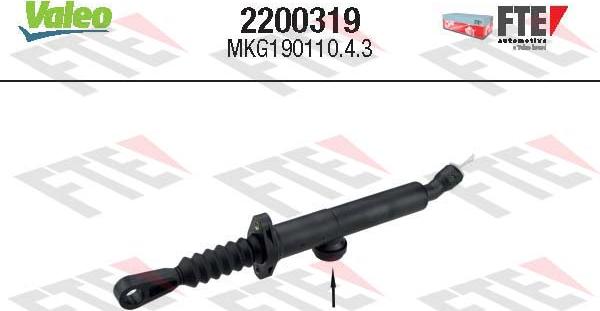 FTE 2200319 - Главный цилиндр, система сцепления autosila-amz.com
