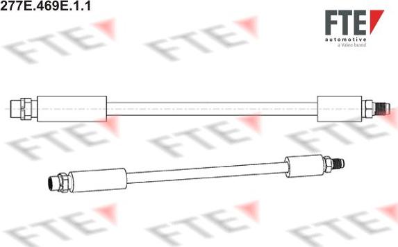 FTE 9240441 - Тормозной шланг autosila-amz.com