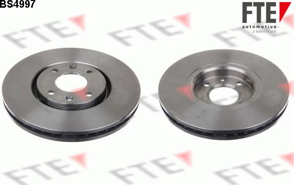 FTE BS4997 - Тормозной диск autosila-amz.com