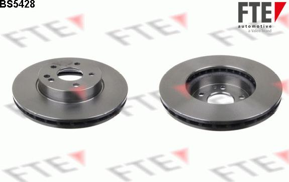 FTE BS5428 - Тормозной диск autosila-amz.com