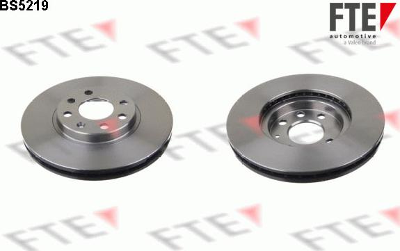 FTE BS5219 - Тормозной диск autosila-amz.com