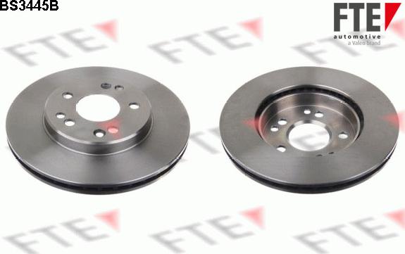 FTE BS3445B - Тормозной диск autosila-amz.com