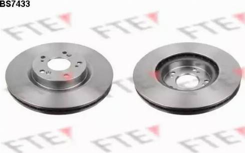 FTE BS7433 - Тормозной диск autosila-amz.com