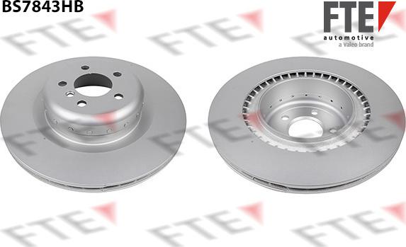 FTE BS7843HB - Тормозной диск autosila-amz.com