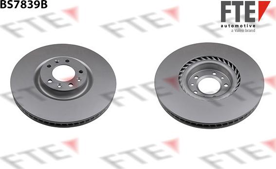 FTE BS7839B - Тормозной диск autosila-amz.com