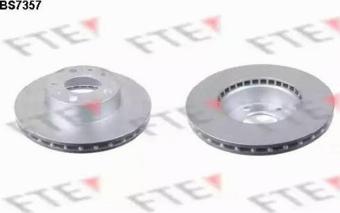 FTE BS7357 - Тормозной диск autosila-amz.com