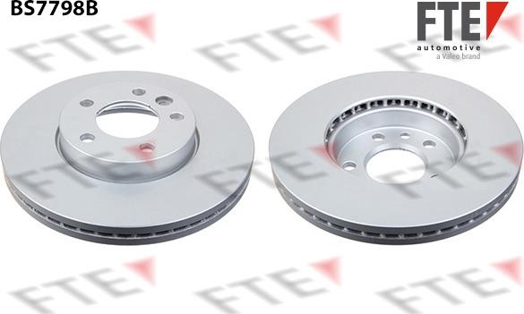 FTE BS7798B - Тормозной диск autosila-amz.com