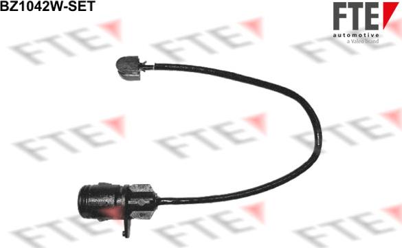 FTE BZ1042W-SET - Сигнализатор, износ тормозных колодок autosila-amz.com