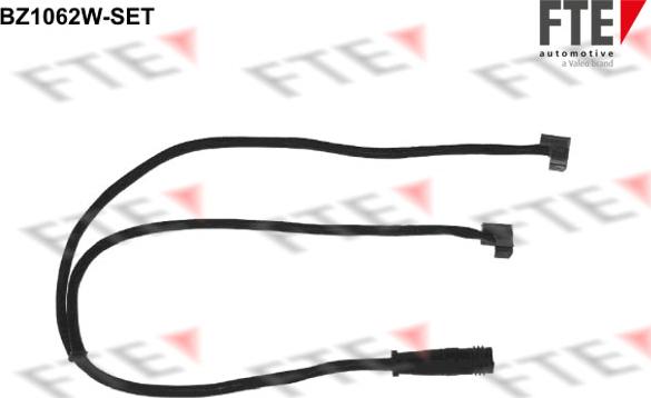 FTE BZ1062W-SET - Сигнализатор, износ тормозных колодок autosila-amz.com