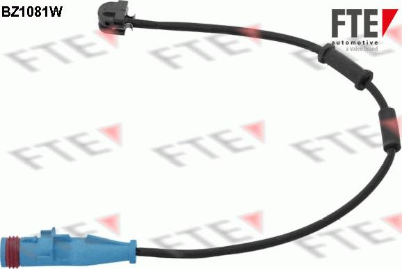 FTE BZ1081W-SET - Сигнализатор, износ тормозных колодок autosila-amz.com