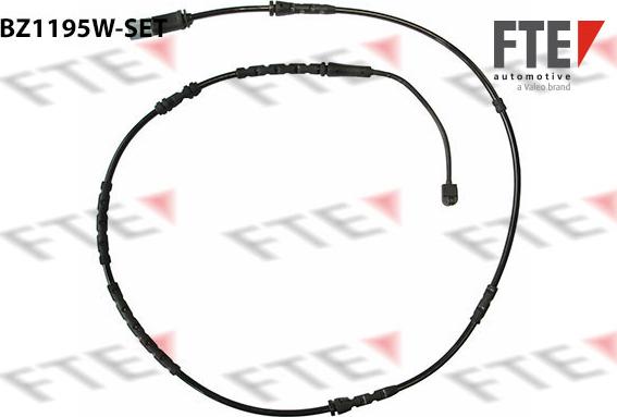 FTE BZ1195W-SET - Сигнализатор, износ тормозных колодок autosila-amz.com